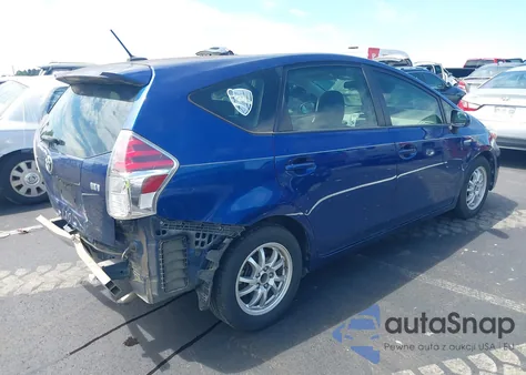 2015 Toyota Prius V Three из США, поврежденный, VIN JTDZN3EU0FJ035789